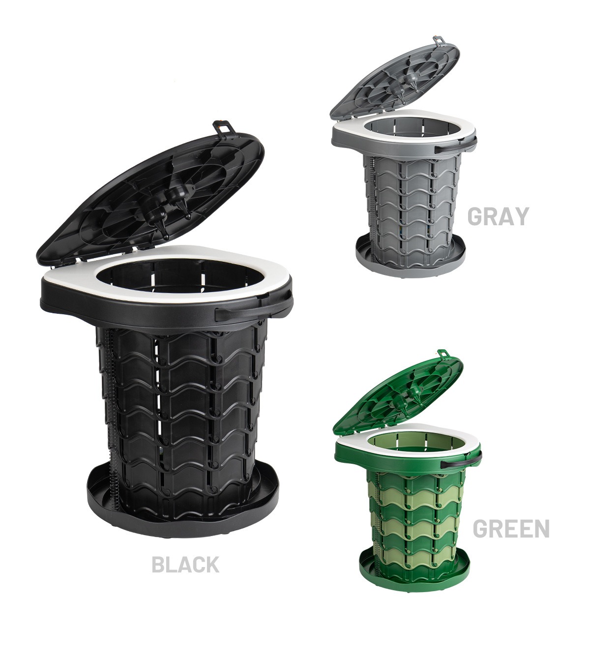 Outdoor Hunting Toilet - Upgrade opvouwbare draagbare toilet, reis-toilet, verstelbare