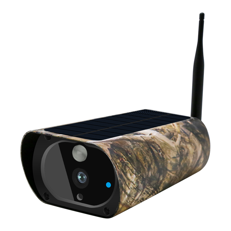 Outdoor Hunting Camera Wifi - 2MP 1080P Zonne-energie i-Cam APP Laag