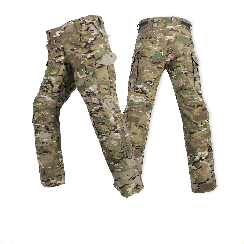 Hunting Outdoor Clothing - Mannen Combat Broek Met Kniebeschermers Tactische