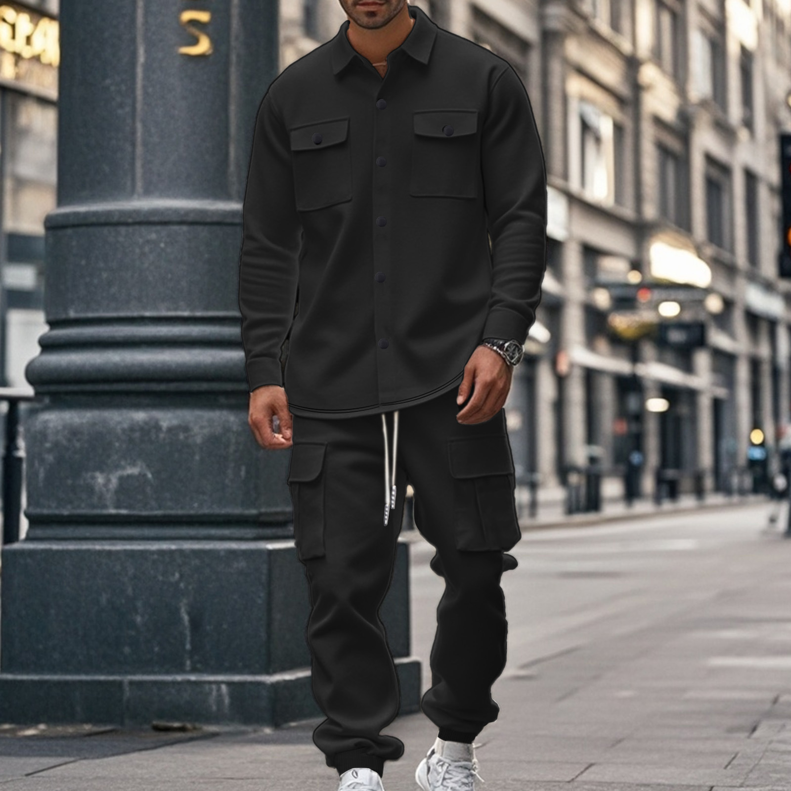 Hunting Outdoor Shop - Herfst en winter heren fleece tooling