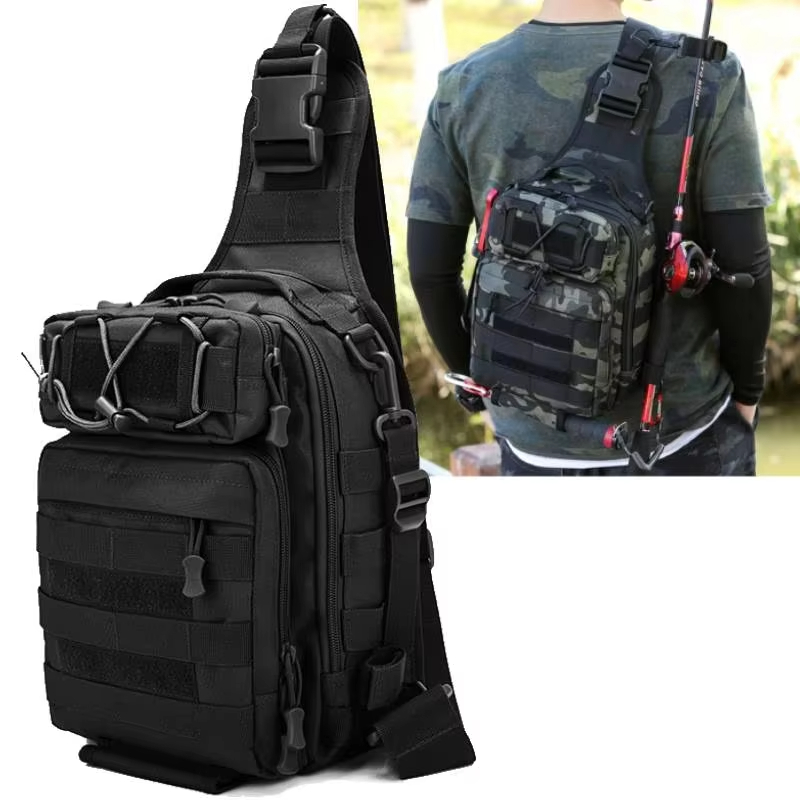 Outdoor Hunting And Fishing - Outdoor Borsttas Heren Multifunctionele Visgerei Tas