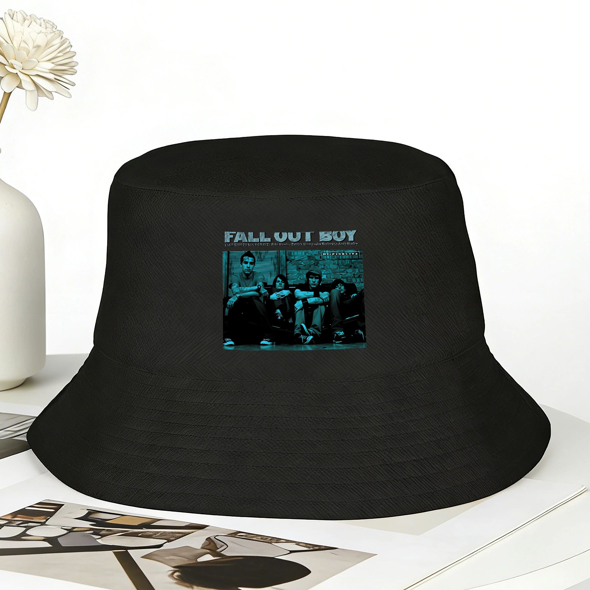 Hunting Outdoor Boys - Fall Out Boy Bucket Hat Lente