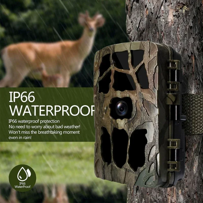 Outdoor Hunting Video Camera - H982 IP66 Waterdichte 4K Outdoor Infrarood