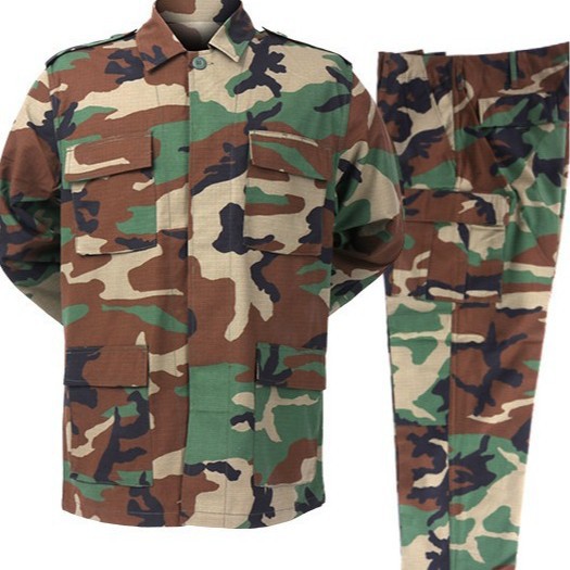 Hunting Outdoor Clothing - Heren BDU Camouflage 2-delige set tactische
