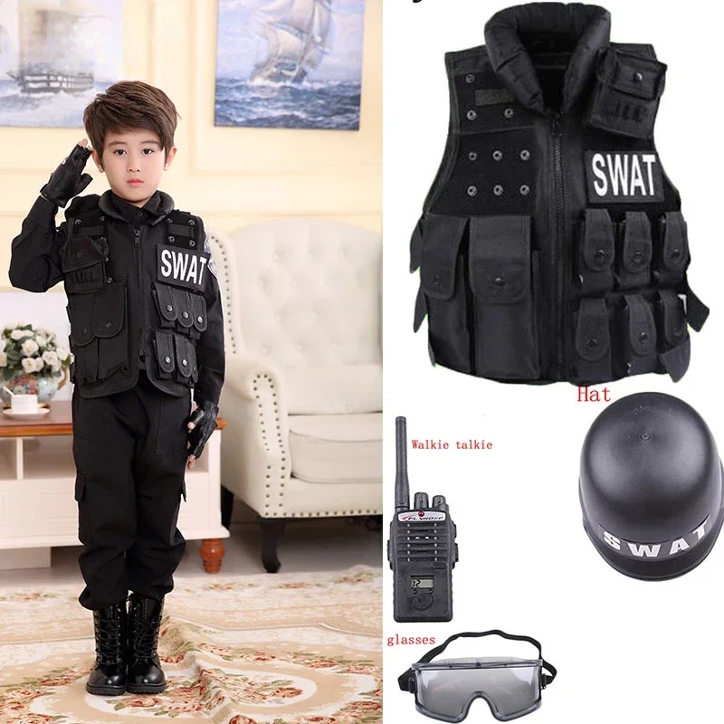 Hunting Outdoor Boys - 2026 Halloween Kinderen Jagen Militair Tactisch