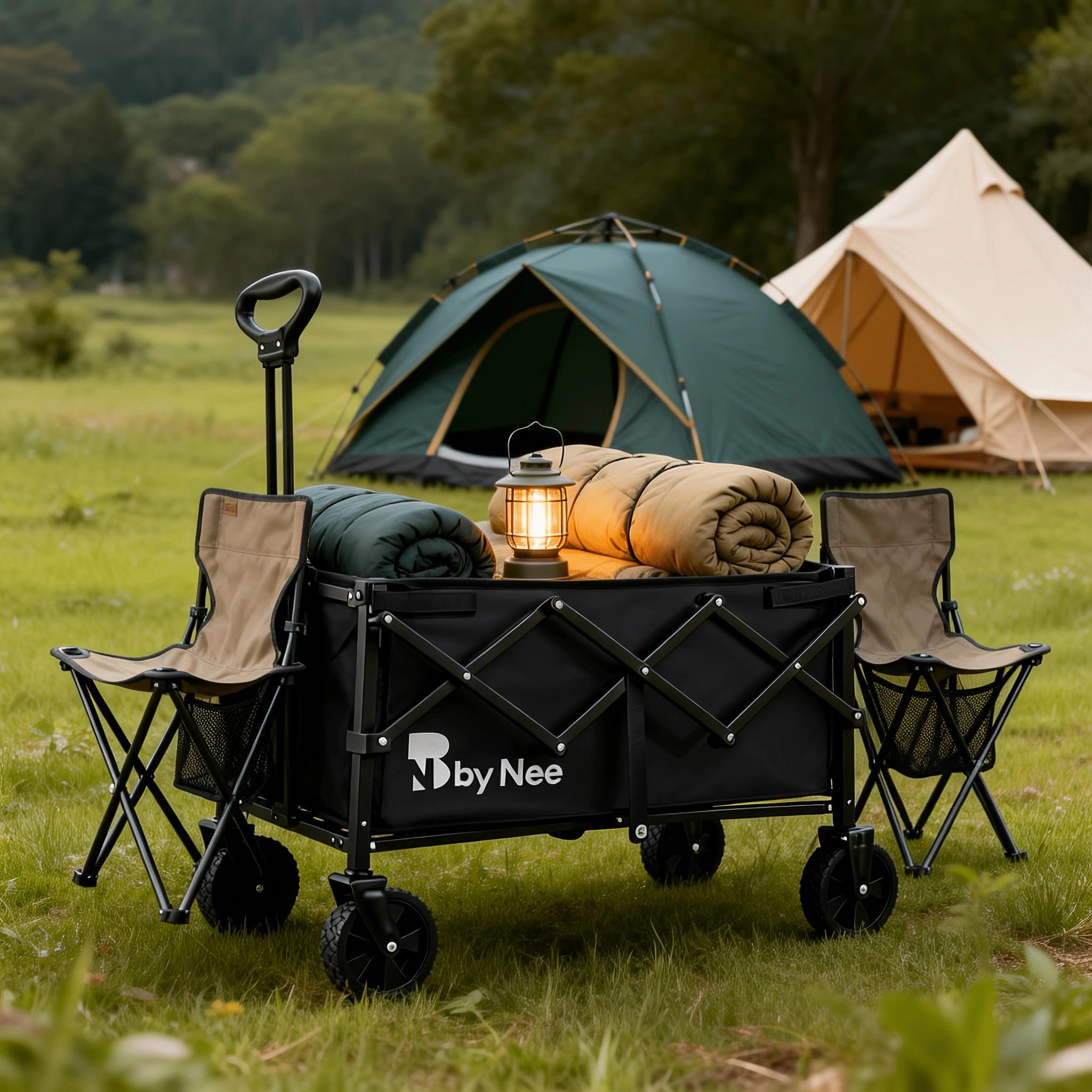 Hunting Outdoor Shop - Zware, opvouwbare transportkar, inklapbare outdoor camping-