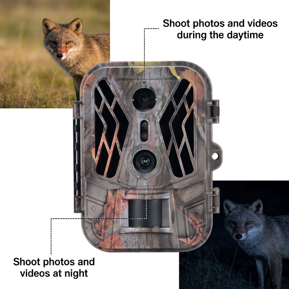 50MP 4K Dual Lens HD Jachtopti - Outdoor Hunting Video Camera recensie en prijs