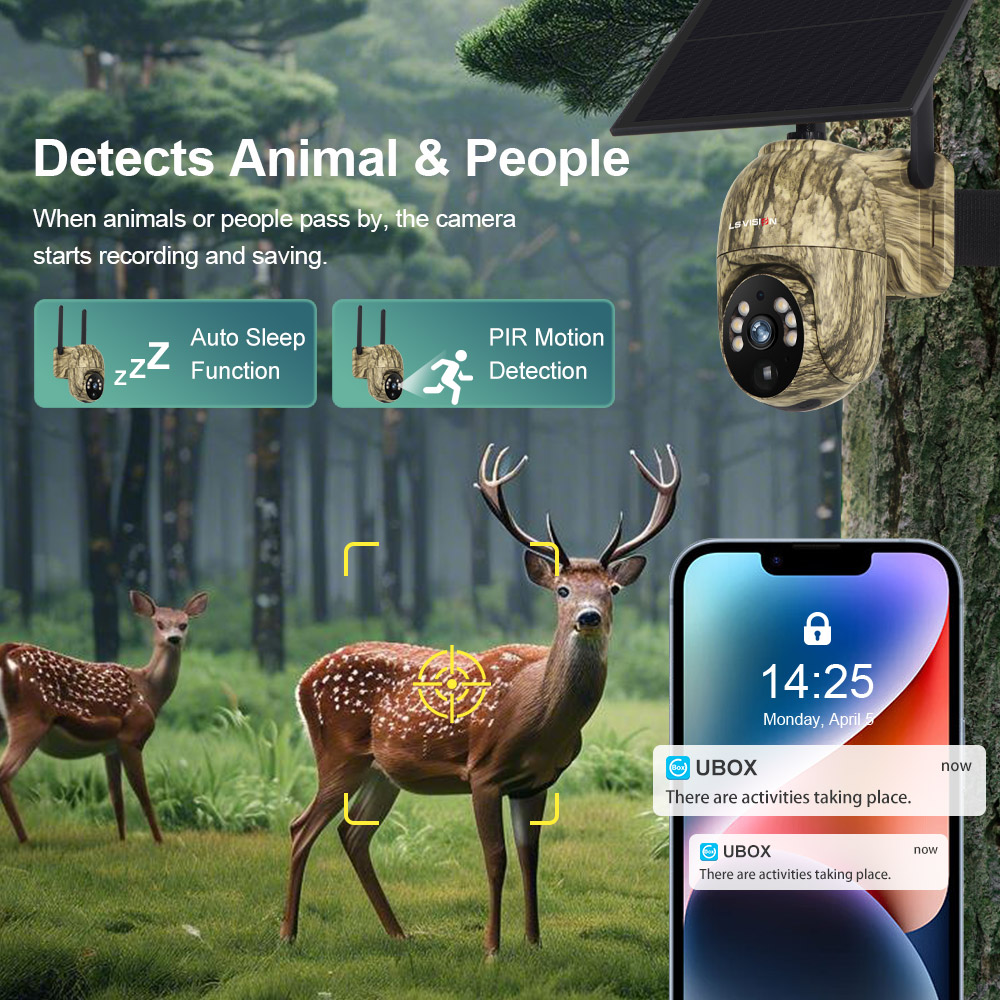 Ls Vision 2K Zonne-Beveiliging - Outdoor Hunting Camera Wifi recensie en prijs