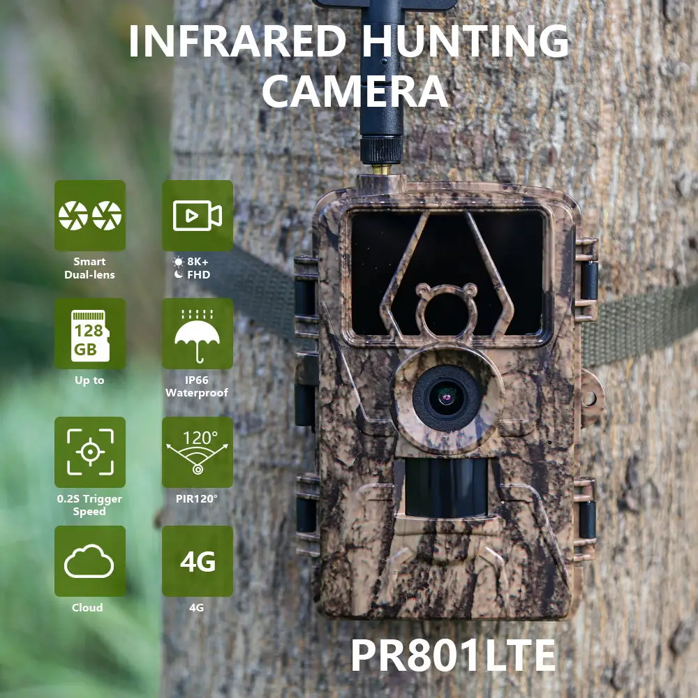 1 stks HD8K Infrarood Camera V - Outdoor Hunting Camera Wifi recensie en prijs