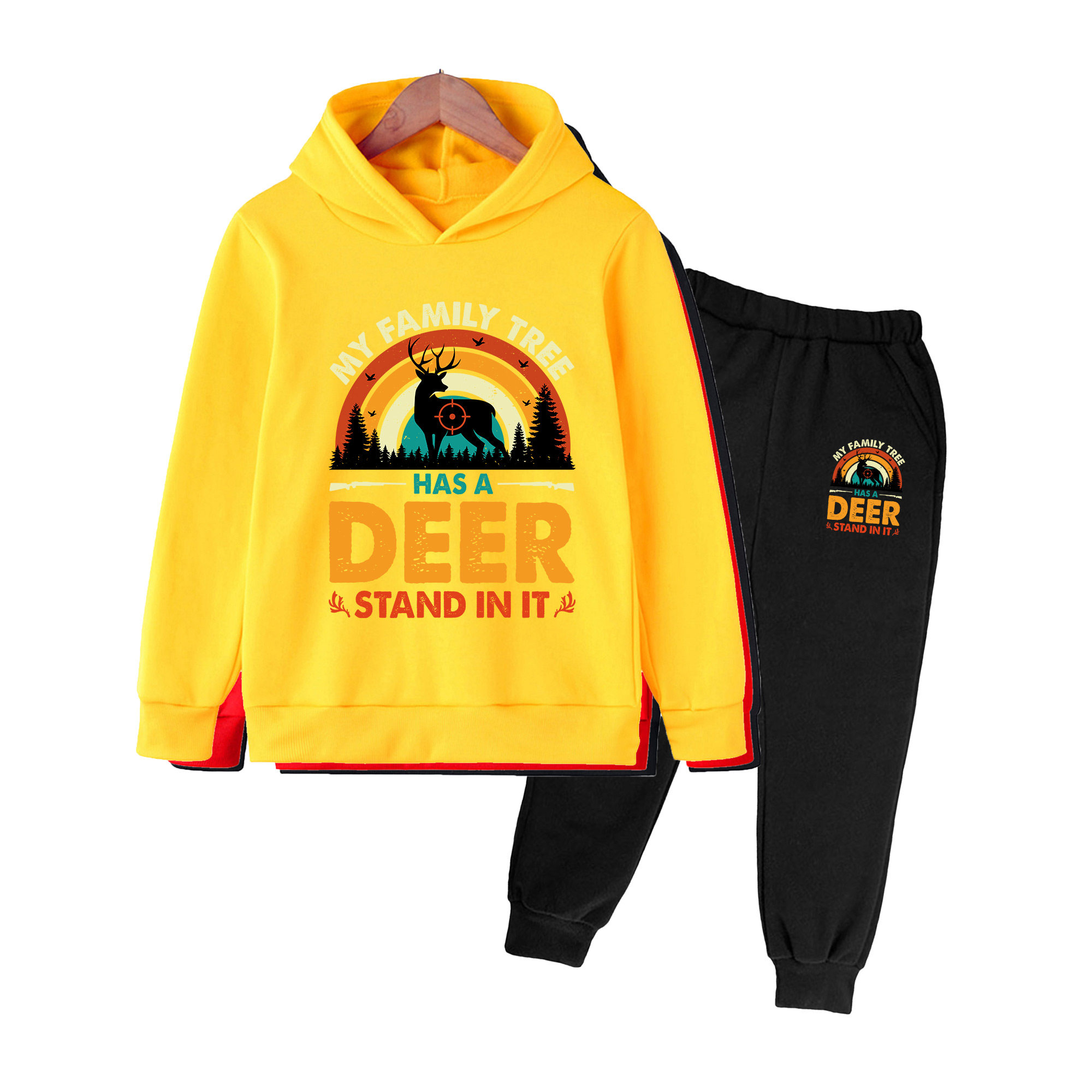 Kinderhoodie & joggingbroek se - Hunting Outdoor Boys recensie en prijs