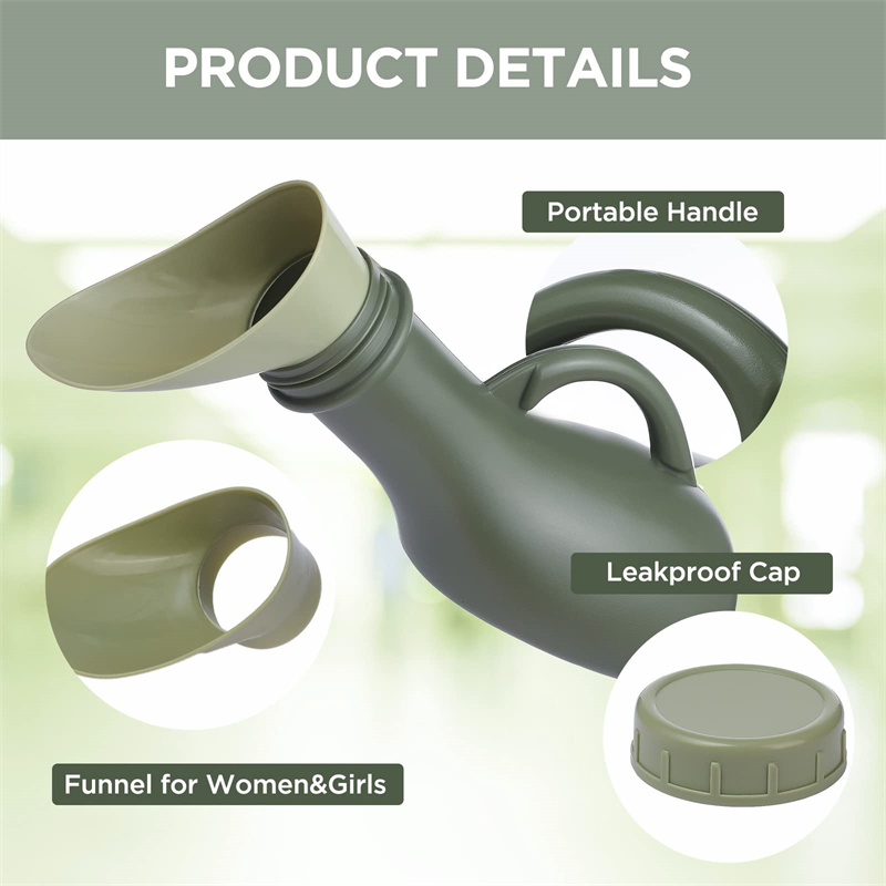 Draagbaar urinoir 1000 ml mors - Outdoor Hunting Toilet recensie en prijs
