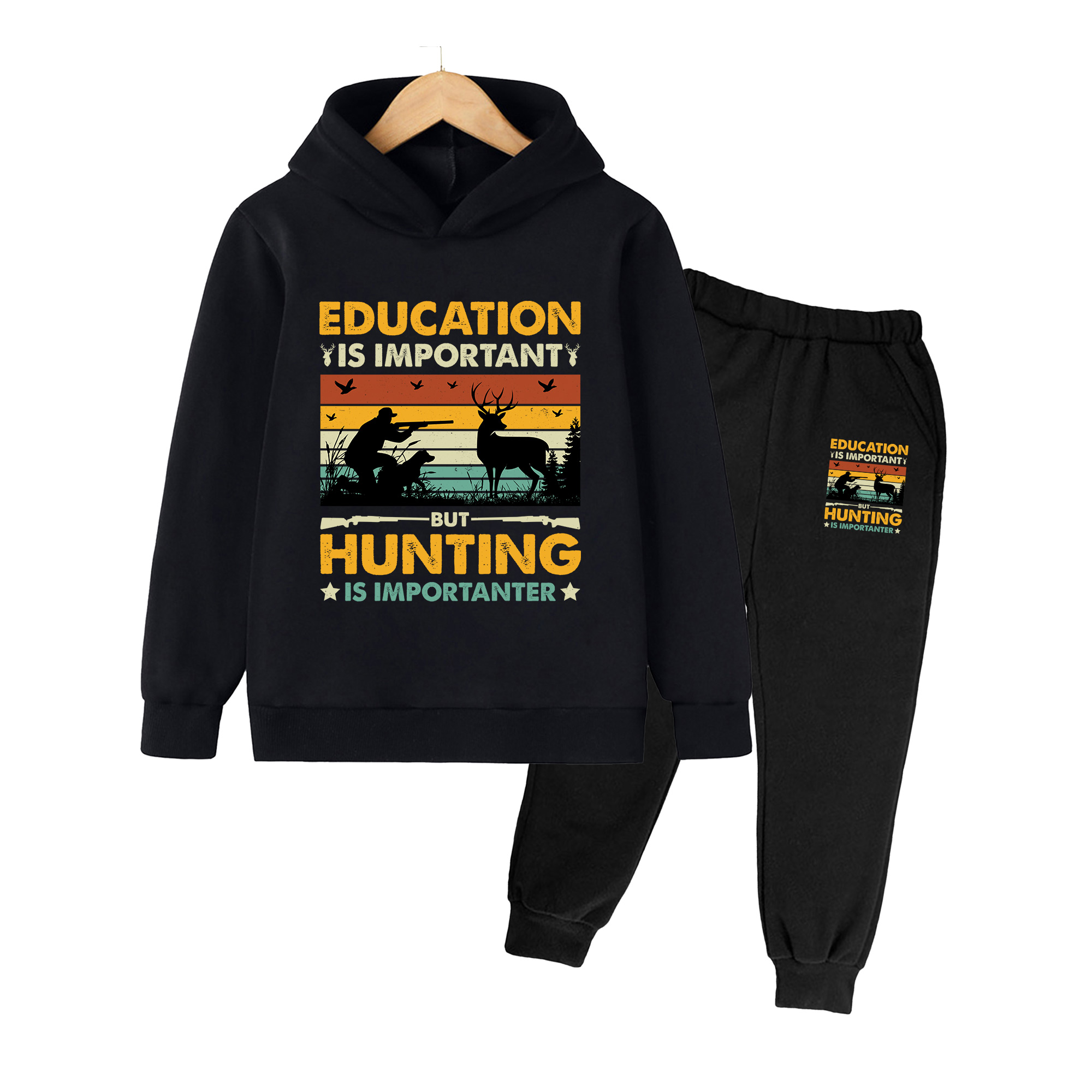 Kinderhoodie & joggingbroek se - Hunting Outdoor Boys recensie en prijs