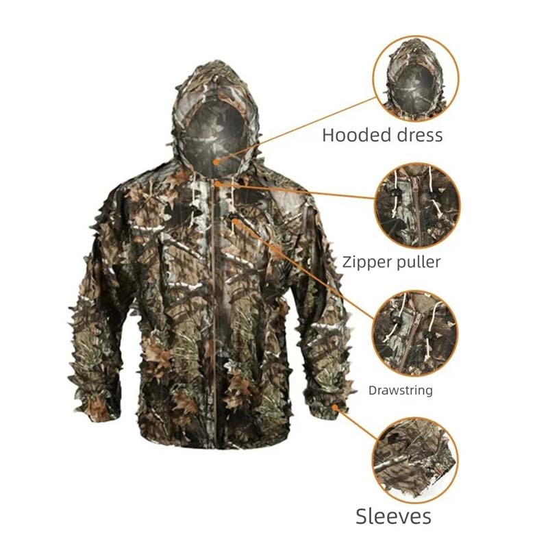 Zomer Bionische Camouflage Jac - Hunting Outdoor Clothing recensie en prijs