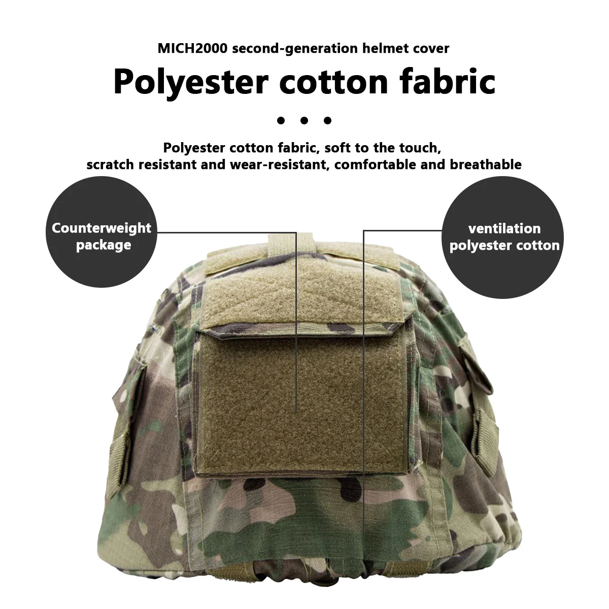 Helm Camouflage Cover Voor MIC - Hunting Outdoor Shop recensie en prijs