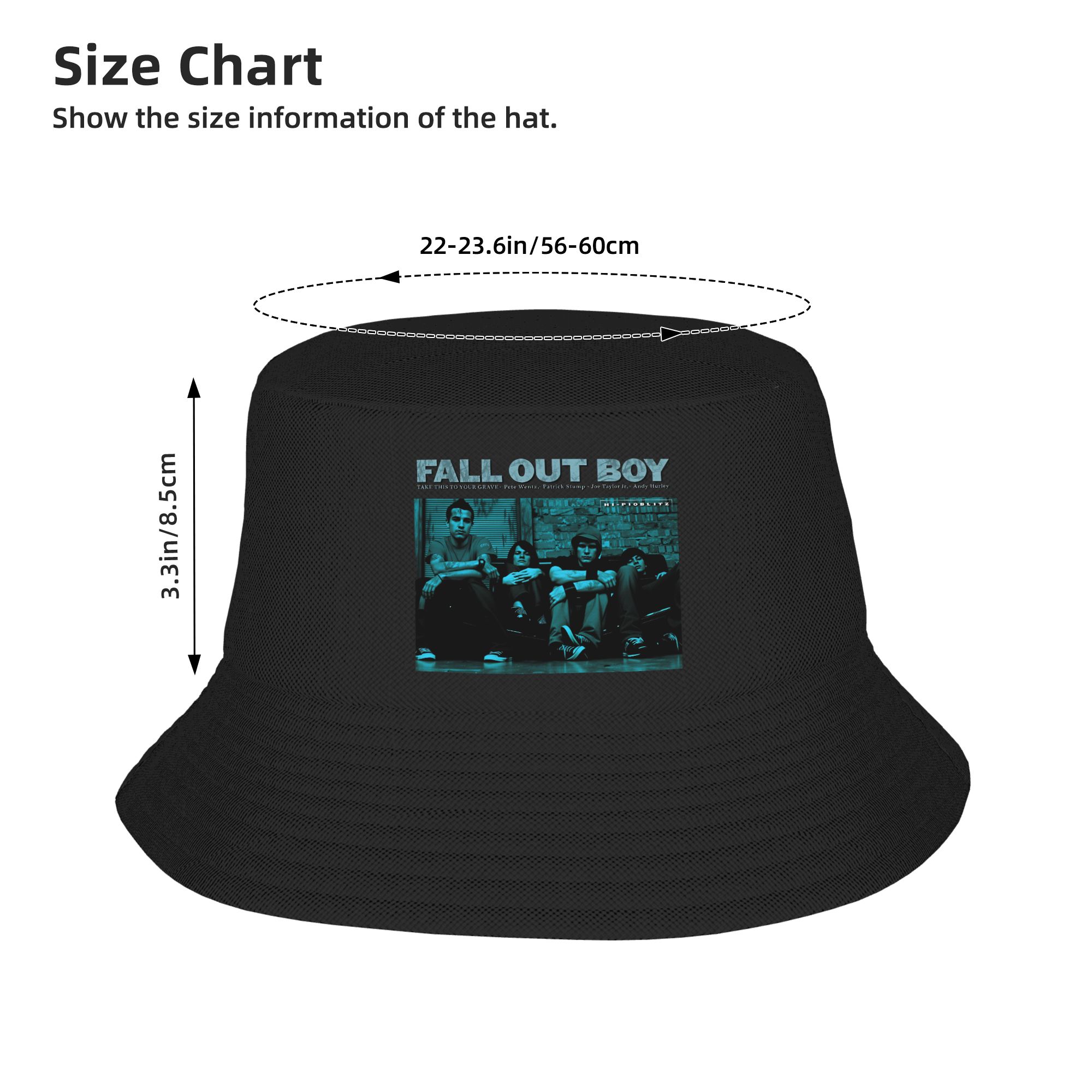 Fall Out Boy Bucket Hat Lente  - Hunting Outdoor Boys recensie en prijs