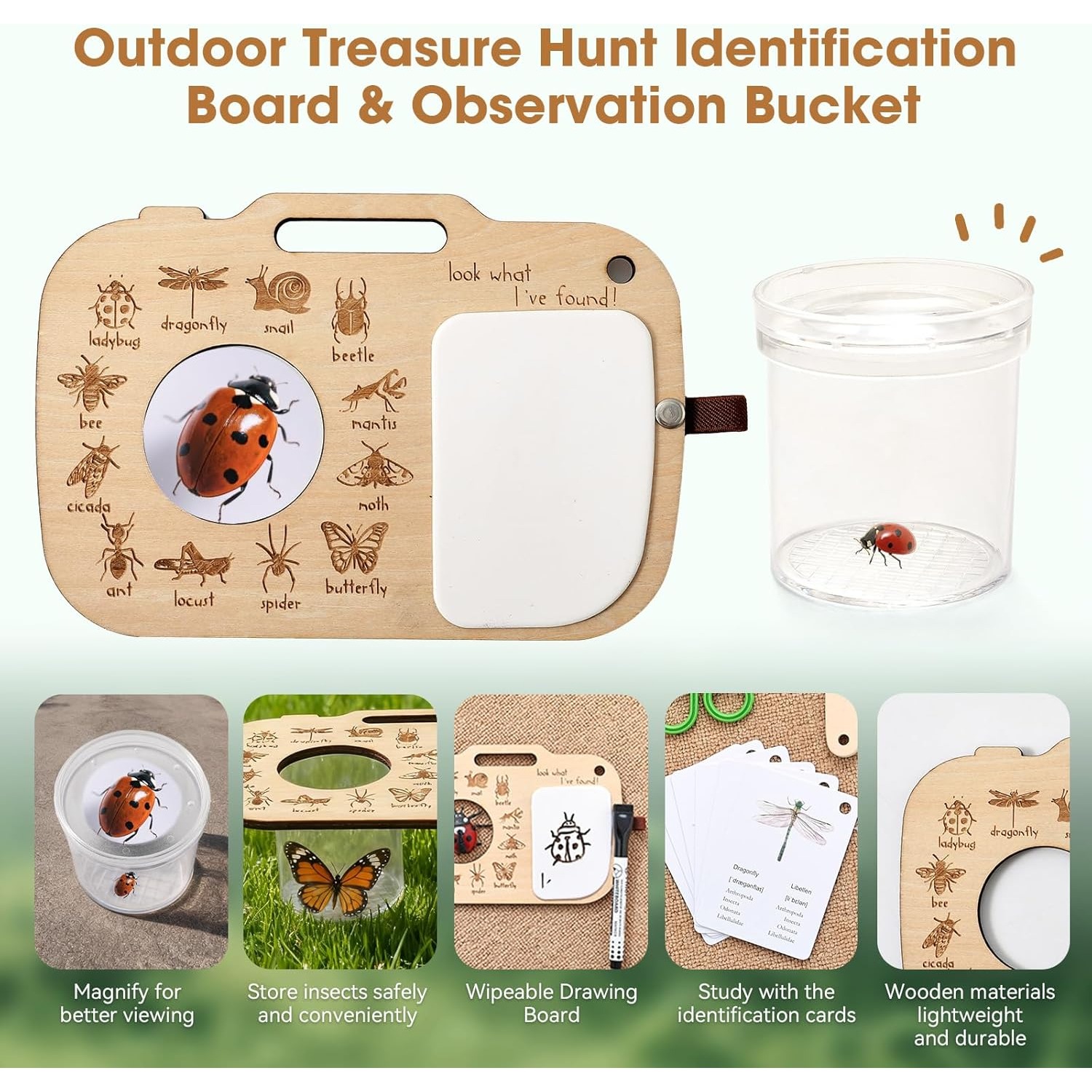 Insectenvangset voor kinderen  - Hunting Outdoor Boys recensie en prijs