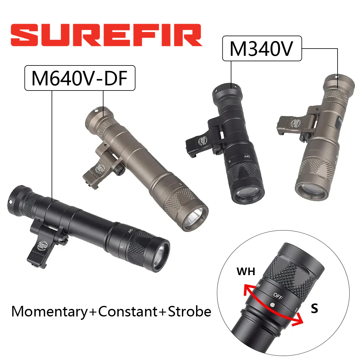 Surefir M600 M340 DF M640 SF Z - Hunting Outdoor Shop recensie en prijs